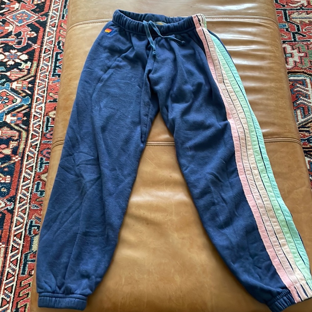 Aviator Nation 4 Stripe Sweatpants